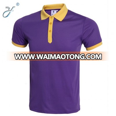 Customised Casual Short Sleeve Men's Plain Polo Shirts