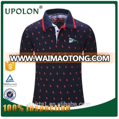 2017 Hot sale polo shirt fabric new design polo shirt