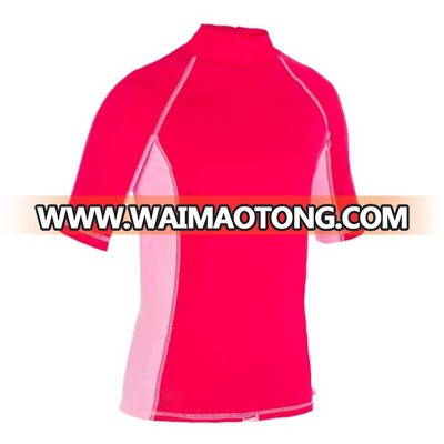 Women Custom Compression Wear and Half Sleeve Fitness Top