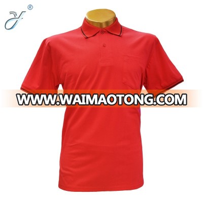 2017 High Quality CVC Polo Shirt 65%Cotton Polo Shirt Jersey Polo Shirt