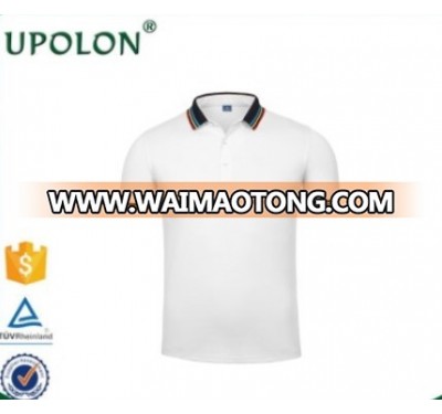 Upolon custom mens polo V neck Cotton t shirts printing logo